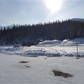 Hyalite Canyon & Lake (Winter)