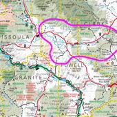 Lincoln & Ovando Area Map