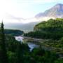 Glacier National Park : Many Glacier (Swiftcurrent Falls)