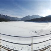 Hyalite Canyon & Lake (Winter)