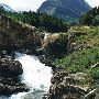 Glacier National Park : Many Glacier (Swiftcurrent Falls)
