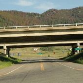 Interstate 15 - Elk Park Frontage Road