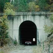 Basin Abandoned Railroad Tunnel