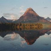 Glacier National Park : Upper Two Medicine Lake