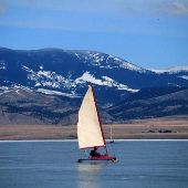 Ice Sailing (Canyon Ferry)
