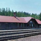 West Glacier Train Station