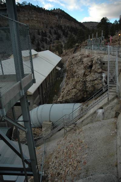 Hauser Dam (2/26/2008 - Credits: Bill Kuney)