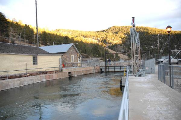Hauser Dam (2/26/2008 - Credits: Bill Kuney)
