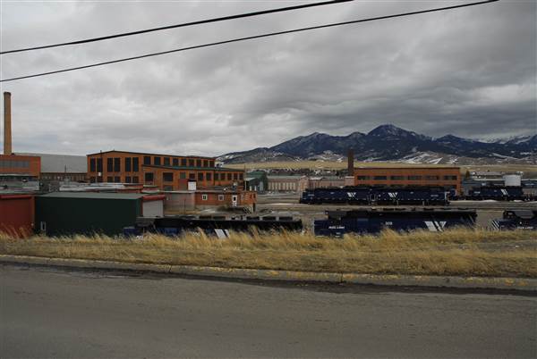 Montana Rail Link: Livingston Rail Yard (1/14/2009 - Credits: John Ansotegui)