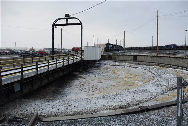 Montana Rail Link: Livingston Rail Yard (1/14/2009 - Credits: John Ansotegui)