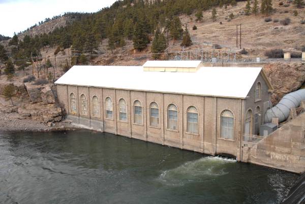 Hauser Dam (2/26/2008 - Credits: Bill Kuney)