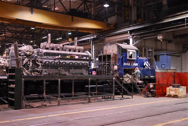Montana Rail Link: Livingston Rail Yard (1/14/2009 - Credits: John Ansotegui)