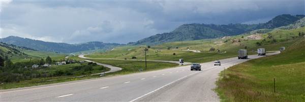 Interstate 90 - Bozeman (7/11/2008 - Credits: John Ansotegui)