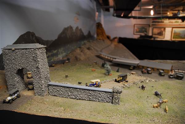 Livingston Depot Model Train (1/14/2009 - Credits: John Ansotegui)