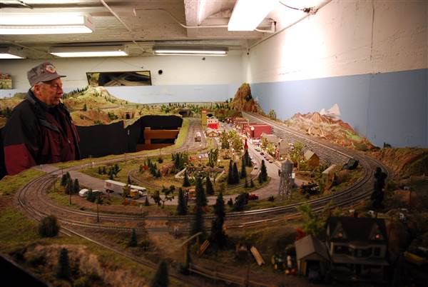 Livingston Depot Model Train (1/14/2009 - Credits: John Ansotegui)