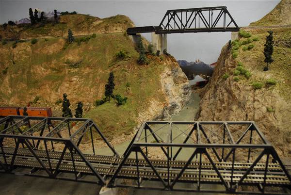 Livingston Depot Model Train (1/14/2009 - Credits: John Ansotegui)