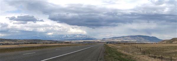 Interstate 90 - Bozeman (7/11/2008 - Credits: John Ansotegui)
