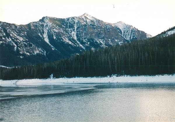 Hyalite Lake (1/12/1996)