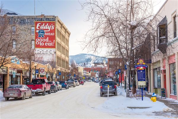 Helena - Helena winter charm, Last Chance Gulch (2/7/2019 - Credits: Visit Montana - Webdam)