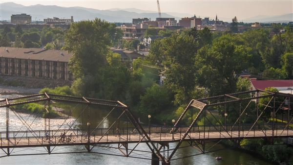 Missoula - Missoula Riverfront Trail biking, Missoula (7/31/2019 - Credits: Visit Montana - Webdam)