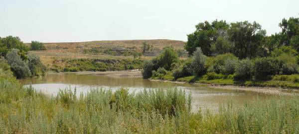 Clarks Fork Yellowstone River - Near Edgar, MT (8/18/2008 - Credits: John Ansotegui)