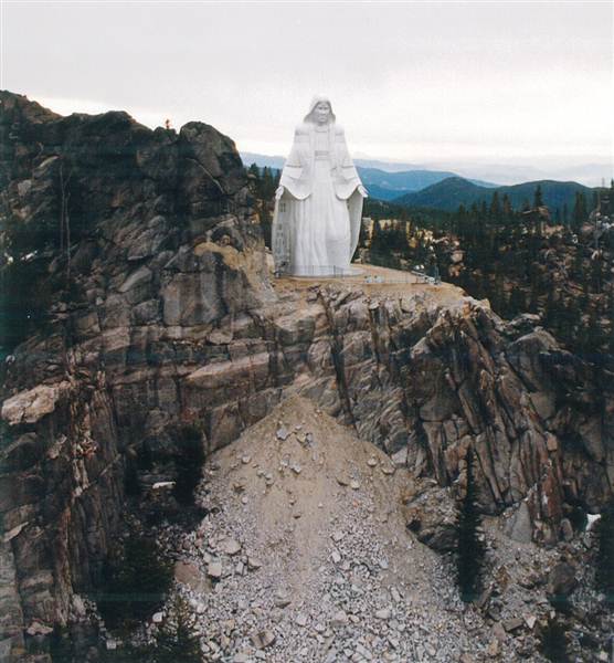 Butte's Lady of the Rockies (5/7/1994 - Credits: Bill Kuney)