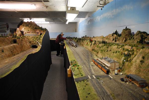 Livingston Depot Model Train (1/14/2009 - Credits: John Ansotegui)