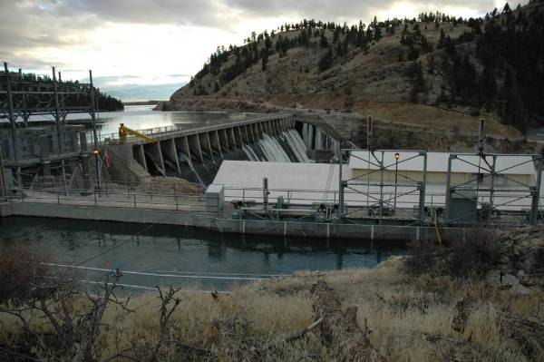 Hauser Dam (2/26/2008 - Credits: Bill Kuney)