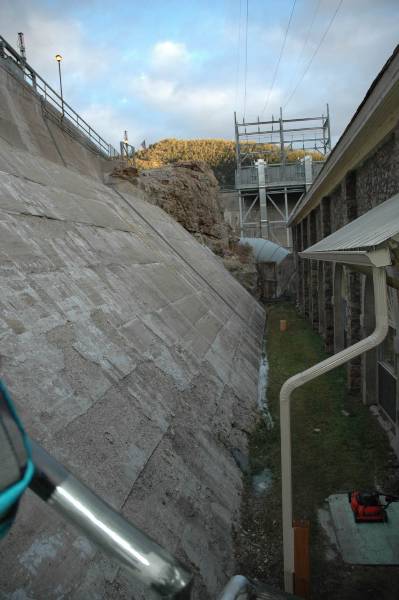 Hauser Dam (2/26/2008 - Credits: Bill Kuney)