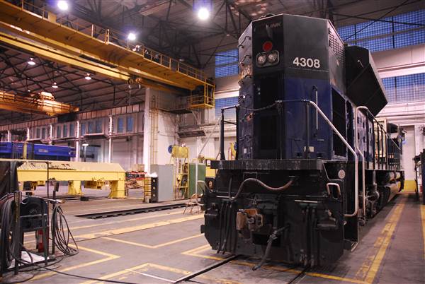Montana Rail Link: Livingston Rail Yard (1/14/2009 - Credits: John Ansotegui)