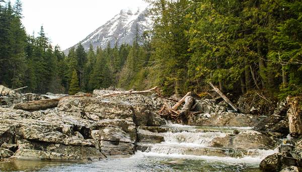 Glacier National Park: McDonald Creek (5/8/2006 - Credits: John Ansotegui)