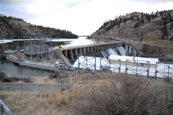 Hauser Dam (2/26/2008 - Credits: Bill Kuney)