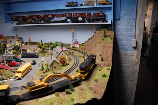 Livingston Depot Model Train (1/14/2009 - Credits: John Ansotegui)