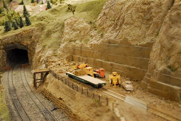Livingston Depot Model Train (1/14/2009 - Credits: John Ansotegui)