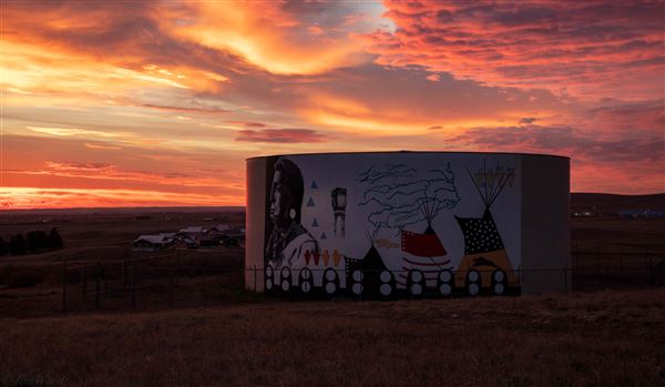 Blackfeet Indian Reservation (1/8/2026 - Credits: Jim Ward)