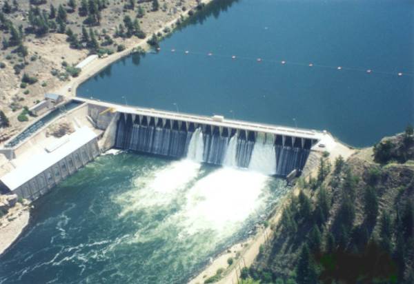 Hauser Dam (8/7/2007)