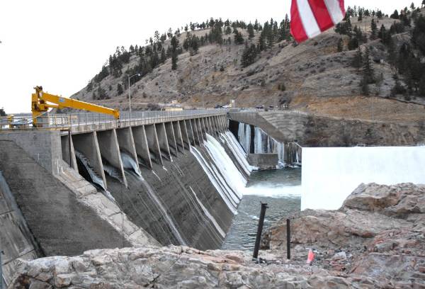 Hauser Dam (2/26/2008 - Credits: Bill Kuney)