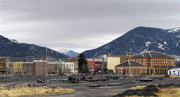 Montana Rail Link: Livingston Rail Yard (1/14/2009 - Credits: John Ansotegui)